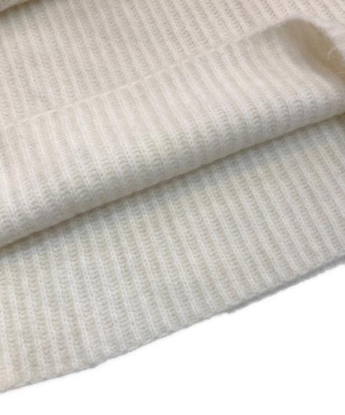 moose's（ムース）moose's (ムース) cloudy mohair knit ホワイト サイズ:Freeの古着・服飾アイテム