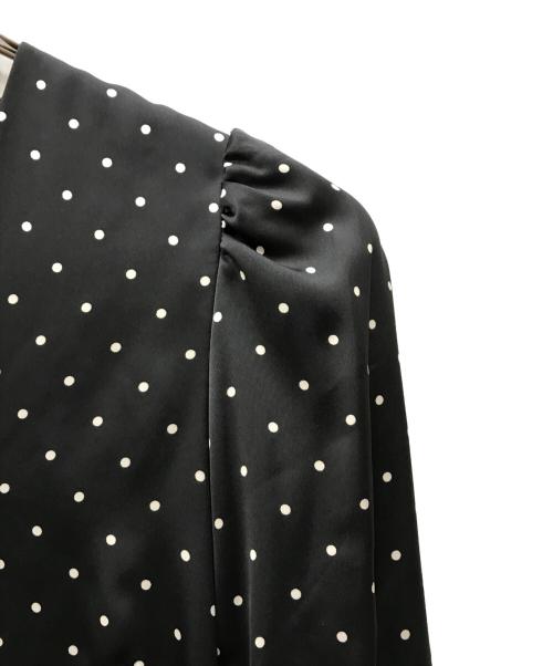 JOIEVE（ジョエブ）JOIEVE (ジョエブ) classic dot ワンピース ブラック サイズ:38 未使用品の古着・服飾アイテム