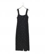 JOIEVE×BEAMSジョエブ×ビームス）の古着「night garden jumpsuit」｜ブラック