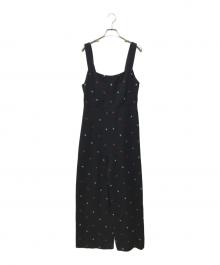 JOIEVE×BEAMS（ジョエブ×ビームス）の古着「night garden jumpsuit」｜ブラック