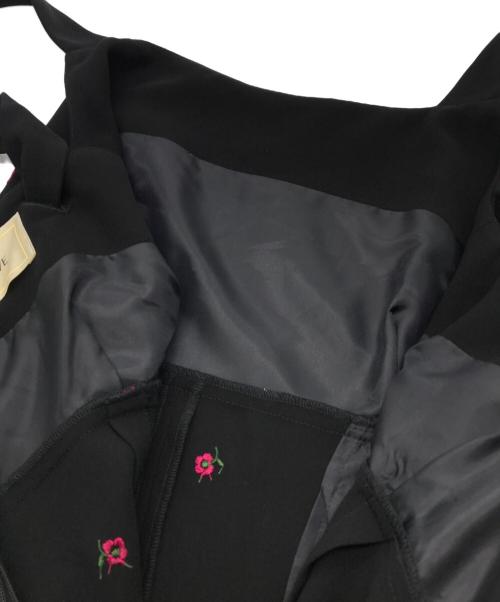 JOIEVE（ジョエブ）JOIEVE (ジョエブ) BEAMS (ビームス) night garden jumpsuit ブラック サイズ:38 未使用品の古着・服飾アイテム