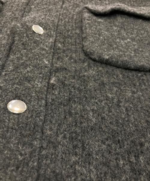 NKNIT（ンニット）NKNIT (ンニット) KNIT blouson　24AW-N002 グレー サイズ:2の古着・服飾アイテム
