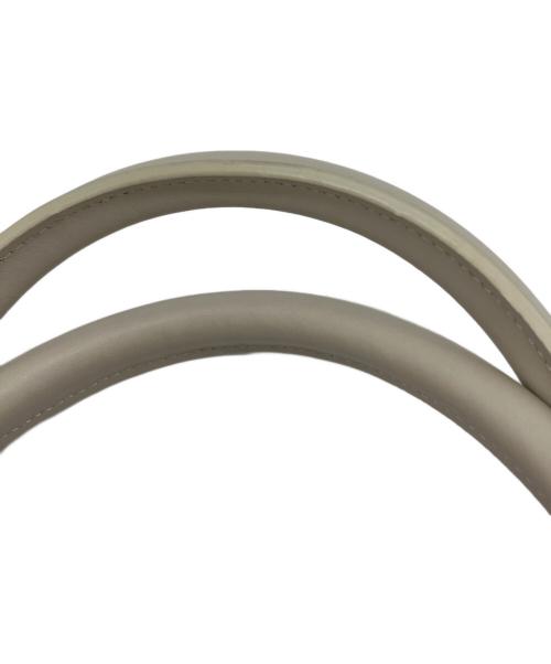 DEMELLIER（デメリエー）DEMELLIER (デメリエー) BEAMS (ビームス) Mini Santorini カゴバッグ ベージュ×ブラウン 未使用品の古着・服飾アイテム