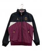 NIKEナイキ）の古着「PSG FULLZIP JACKET」｜パープル×ブラック