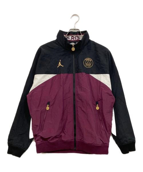 NIKE（ナイキ）NIKE (ナイキ) PSG FULLZIP JACKET パープル×ブラック サイズ:Lの古着・服飾アイテム