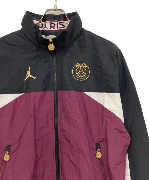 NIKE（ナイキ）NIKE (ナイキ) PSG FULLZIP JACKET パープル×ブラック サイズ:Lの古着・服飾アイテム