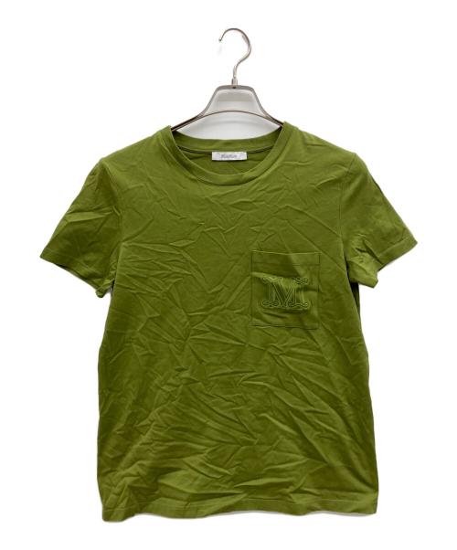 MaxMara（マックスマーラ）MaxMara (マックスマーラ) 「パパイア」コットンTシャツ グリーン サイズ:不明の古着・服飾アイテム