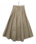 ATON (エイトン) KYOTO TSURIZOME COTTON FLARED SKIRT/キョウトツリゾメ コットンフレアスカート ベージュ サイズ:02：12000円