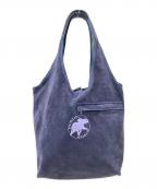 HUNTING WORLDハンティングワールド）の古着「リバーシブルハンドバッグ」｜グレー×グリーン