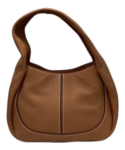 TOD'S（トッズ）TOD'S (トッズ) シャツ バッグ ホーボー スモール ブラウンの古着・服飾アイテム
