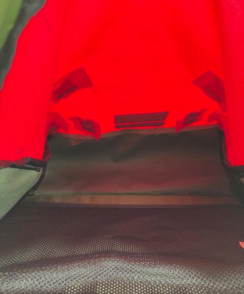 SUPREME（シュプリーム）SUPREME (シュプリーム) THE NORTH FACE (ザ ノース フェイス) Steep Tech Backpack グリーン×レッドの古着・服飾アイテム