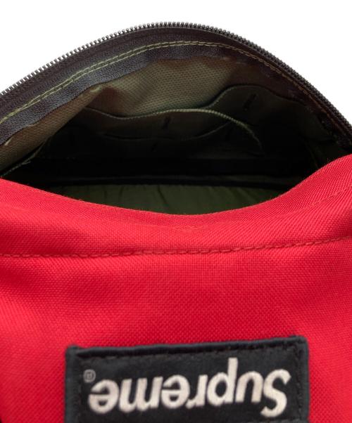 SUPREME（シュプリーム）SUPREME (シュプリーム) THE NORTH FACE (ザ ノース フェイス) Steep Tech Backpack グリーン×レッドの古着・服飾アイテム