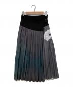 Etrariumエトラリウム）の古着「プリーツスカート」｜グレー