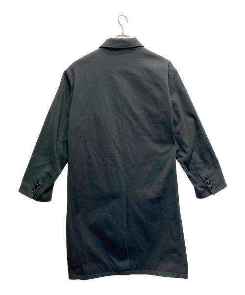 SHIPS（シップス）SHIPS (シップス) リラックスフィットポリメルトンジャージーステンカラーコート ダークグリーン サイズ:Mの古着・服飾アイテム