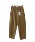 CONVERSE TOKYO（コンバーストウキョウ）の古着「CURVEY CHINO PANTS」｜ブラウン