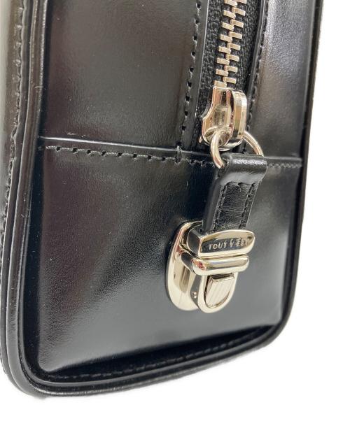 TOU Y EST（トゥティエ）TOU Y EST (トゥティエ) SAC LOQUET MINIハンドバッグ ブラックの古着・服飾アイテム