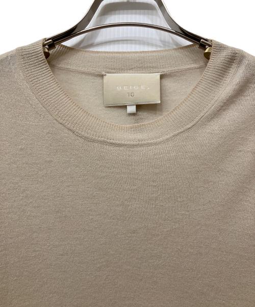 BEIGE（ベイジ）BEIGE (ベイジ) BUFF / カシミヤニット ベージュ サイズ:4の古着・服飾アイテム