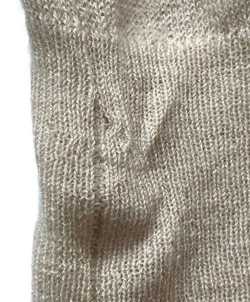 BEIGE（ベイジ）BEIGE (ベイジ) BUFF / カシミヤニット ベージュ サイズ:4の古着・服飾アイテム