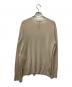 BEIGE (ベイジ) BUFF / カシミヤニット ベージュ サイズ:4：5000円