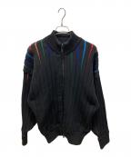 CFCLシーエフシーエル）の古着「LOUVER STAND-UP COLLAR BLOUSON」｜マルチカラー