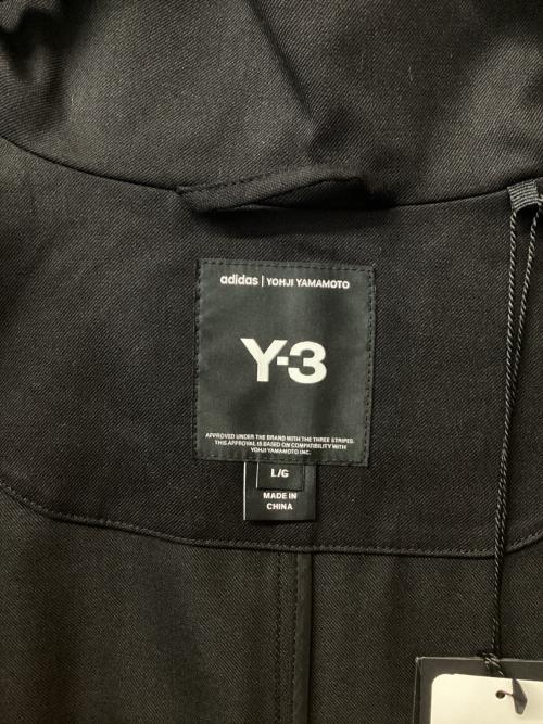 Y-3（ワイスリー）Y-3 (ワイスリー) M リファインド ウール トラックトップ ブラック サイズ:Lの古着・服飾アイテム