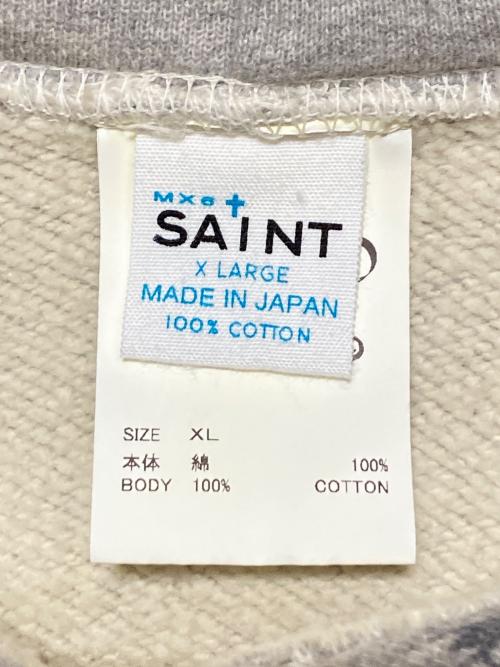 SAINT MICHAEL（セントマイケル）SAINT MICHAEL (セントマイケル) Dr.Woo (ドクターウー) DW HOODIE グレー サイズ:XLの古着・服飾アイテム