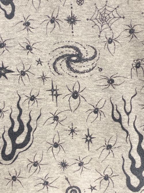 SAINT MICHAEL（セントマイケル）SAINT MICHAEL (セントマイケル) Dr.Woo (ドクターウー) DW HOODIE グレー サイズ:XLの古着・服飾アイテム