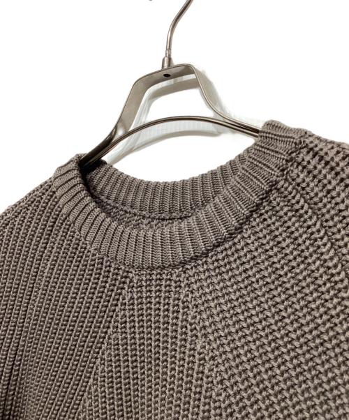 BATONER（バトナ―）BATONER (バトナ―) SIGNATURE CREW NECK　BN-23FM-030 グレー サイズ:1の古着・服飾アイテム