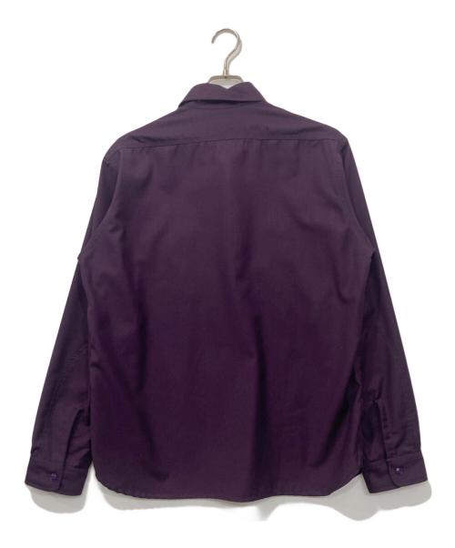 Needles（ニードルズ）Needles (ニードルズ) Work Shirt/ワークシャツ パープル サイズ:Mの古着・服飾アイテム