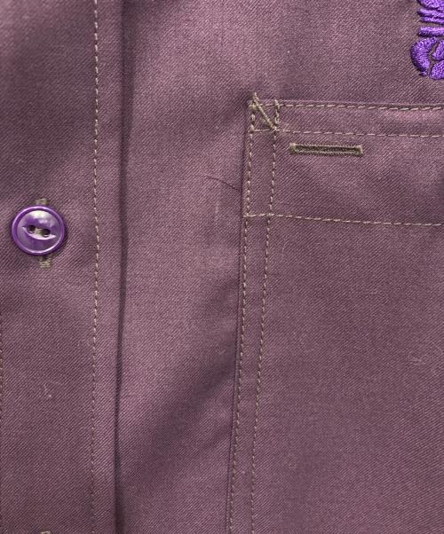 Needles（ニードルズ）Needles (ニードルズ) Work Shirt/ワークシャツ パープル サイズ:Mの古着・服飾アイテム