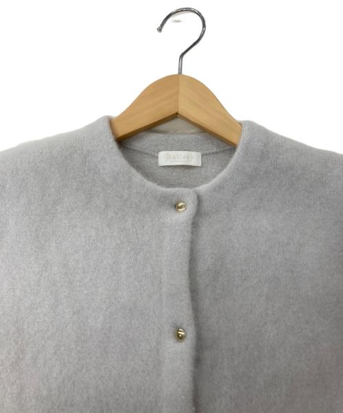 BALLSEY（ボールジィ）BALLSEY (ボールジィ) フラッフィーヤーン クルーネックカーディガン11-02-34-02306 ライトグレー サイズ:Sの古着・服飾アイテム