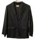 ATON（エイトン）の古着「NIDOM SILK TAILORED JACKET」｜ブラック