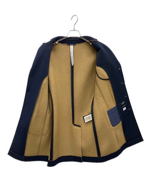 MASON'S（メイソンズ）MASON'S (メイソンズ) ボンディングチェスターコート ネイビー サイズ:SIZE46の古着・服飾アイテム