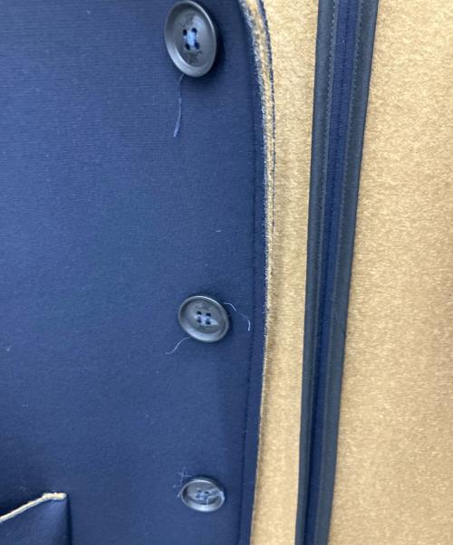 MASON'S（メイソンズ）MASON'S (メイソンズ) ボンディングチェスターコート ネイビー サイズ:SIZE46の古着・服飾アイテム