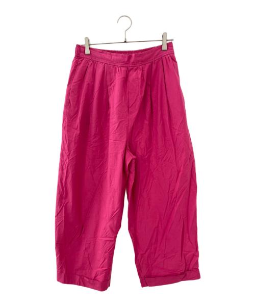 journal standard luxe（ジャーナルスタンダード ラックス）journal standard luxe (ジャーナルスタンダード ラックス) タイプワッシャー タックパンツ ピンク サイズ:Sの古着・服飾アイテム