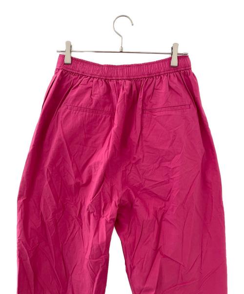 journal standard luxe（ジャーナルスタンダード ラックス）journal standard luxe (ジャーナルスタンダード ラックス) タイプワッシャー タックパンツ ピンク サイズ:Sの古着・服飾アイテム