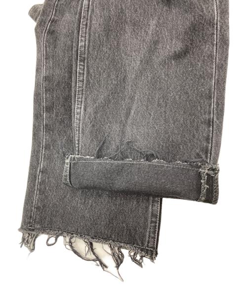 RED CARD（レッドカード）RED CARD (レッドカード) ハイライズストレートデニム ブラック サイズ:SIZE 22の古着・服飾アイテム