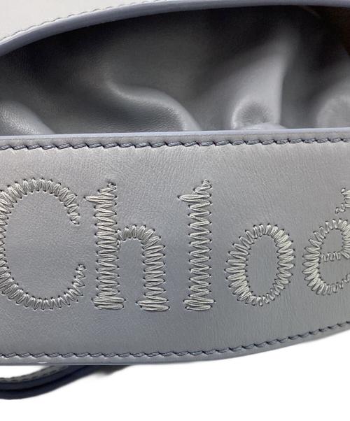 Chloe（クロエ）Chloe (クロエ) ショルダーバッグ トップハンドル クロエ センス バケットバッグ ミニバッグ Storm Blueの古着・服飾アイテム