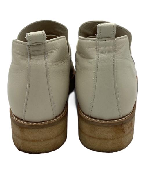 Odette e Odile（オデットエオディール）Odette e Odile (オデットエオディール) ブーティーローファー フラット35 ナチュラル サイズ:22㎝の古着・服飾アイテム