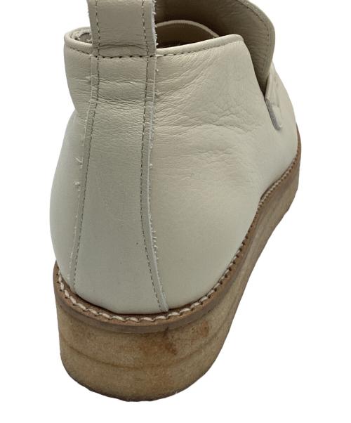 Odette e Odile（オデットエオディール）Odette e Odile (オデットエオディール) ブーティーローファー フラット35 ナチュラル サイズ:22㎝の古着・服飾アイテム