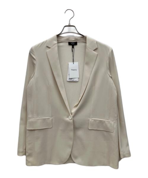 theory（セオリー）theory (セオリー) Powder Crepe Casual Blazer UL ライス 未使用品の古着・服飾アイテム