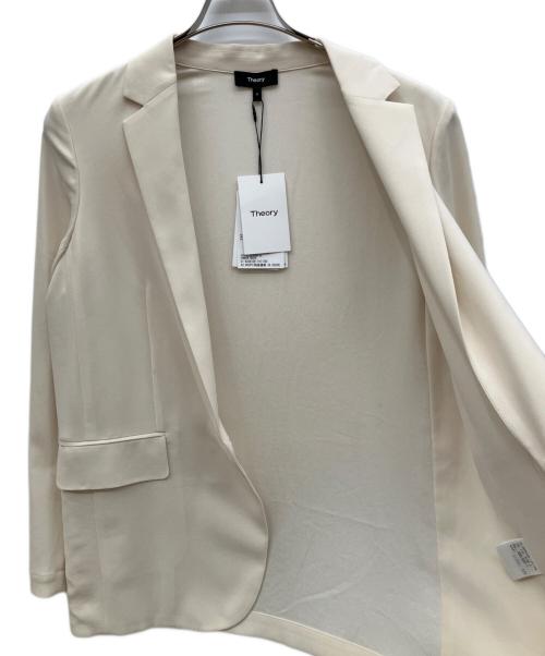 theory（セオリー）theory (セオリー) Powder Crepe Casual Blazer UL ライス 未使用品の古着・服飾アイテム