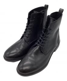 ECCO（エコー）の古着「レースアップブーツ」｜ブラック