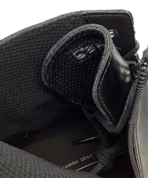 ECCO（エコー）ECCO (エコー) レースアップブーツ ブラック サイズ:23.5㎝の古着・服飾アイテム