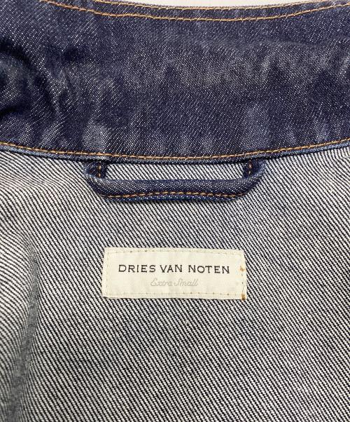 DRIES VAN NOTEN（ドリスヴァンノッテン）DRIES VAN NOTEN (ドリスヴァンノッテン) デニムジャケット インディゴ サイズ:XSの古着・服飾アイテム