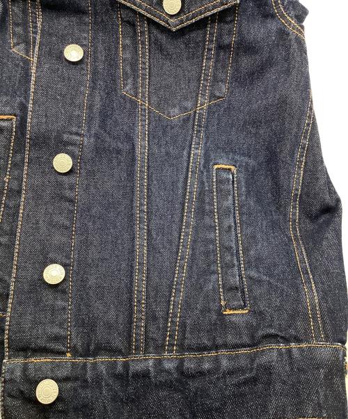 DRIES VAN NOTEN（ドリスヴァンノッテン）DRIES VAN NOTEN (ドリスヴァンノッテン) デニムジャケット インディゴ サイズ:XSの古着・服飾アイテム