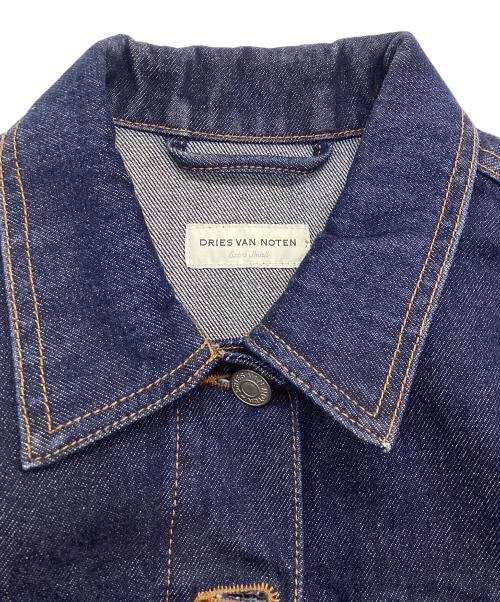 DRIES VAN NOTEN（ドリスヴァンノッテン）DRIES VAN NOTEN (ドリスヴァンノッテン) デニムジャケット インディゴ サイズ:XSの古着・服飾アイテム