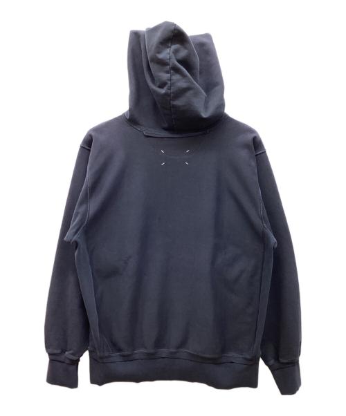 Maison Margiela（メゾンマルジェラ）Maison Margiela (メゾンマルジェラ) ユーズド加工 プルオーバーパーカー ネイビー サイズ:Lの古着・服飾アイテム