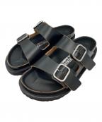 JIL SANDER+×BIRKENSTOCKジルサンダープラス×ビルケンシュトック）の古着「Arizona サンダル」｜ブラック