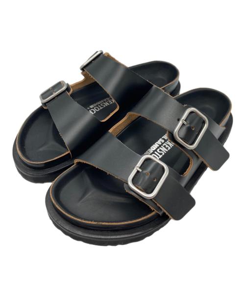 JIL SANDER+（ジルサンダープラス）JIL SANDER+ (ジルサンダープラス) BIRKENSTOCK (ビルケンシュトック) Arizona サンダル ブラック サイズ:39の古着・服飾アイテム